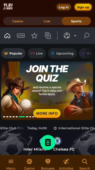 Playjonny app preview